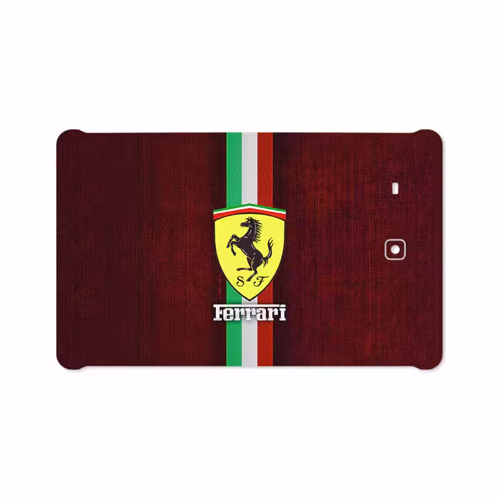 برچسب پوششی ماهوت مدل Ferrari مناسب برای تبلت سامسونگ Galaxy Tab E 9.6 2015 T560
