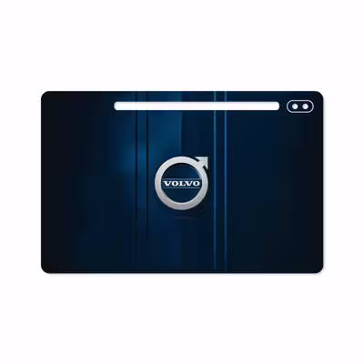 برچسب پوششی ماهوت مدل Volvo مناسب برای تبلت سامسونگ Galaxy Tab S6 2019 SM-T860