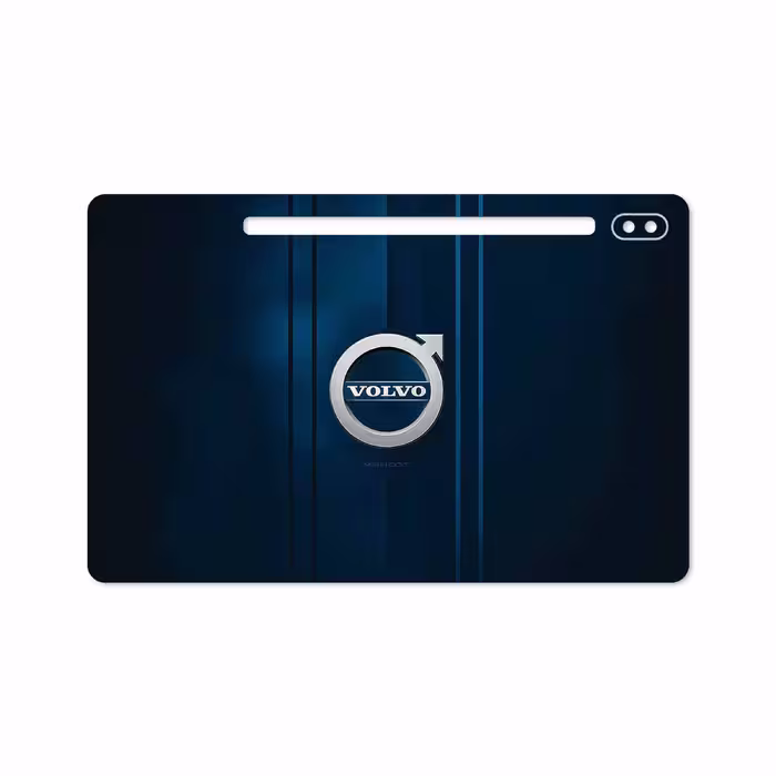 برچسب پوششی ماهوت مدل Volvo مناسب برای تبلت سامسونگ Galaxy Tab S6 2019 SM-T860