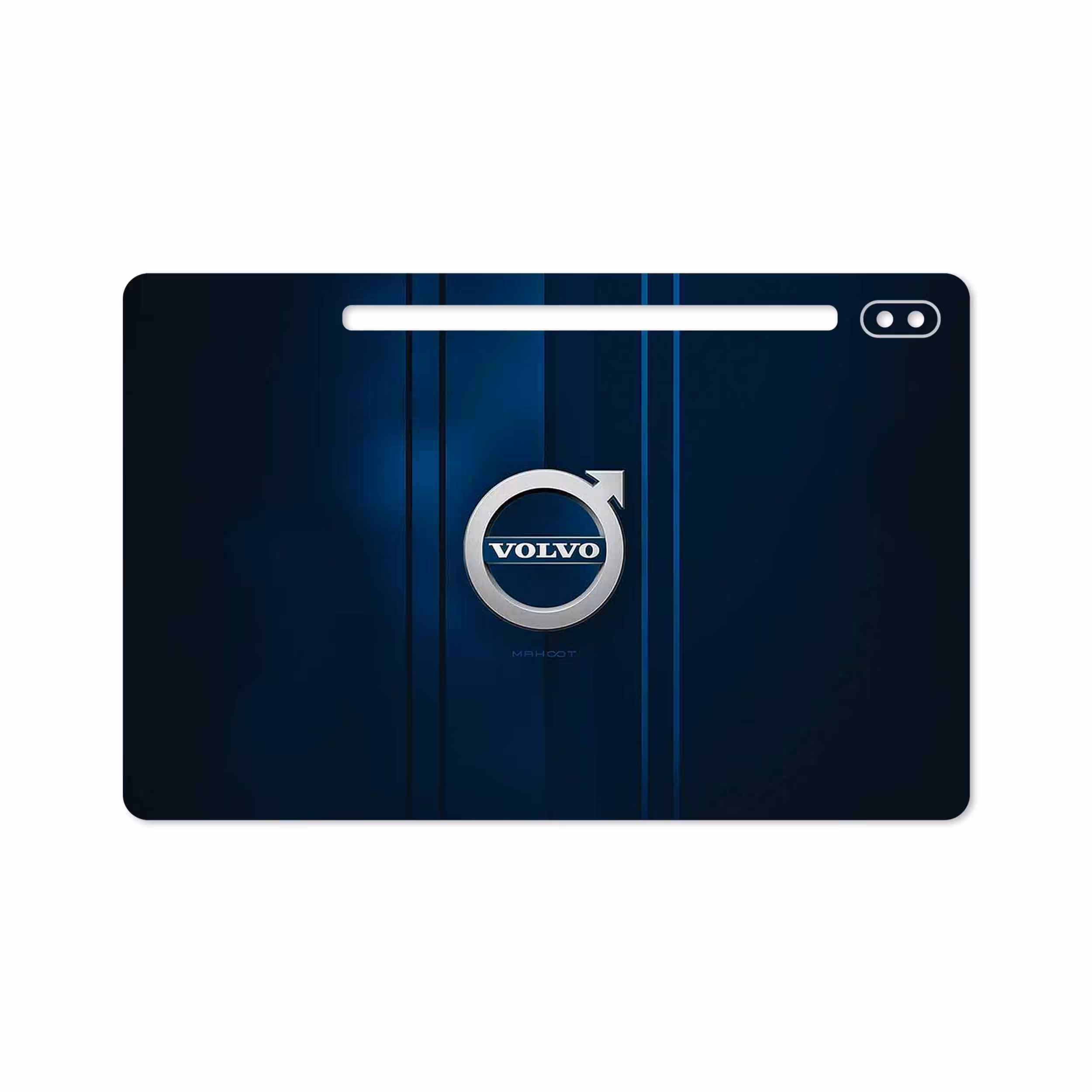 برچسب پوششی ماهوت مدل Volvo مناسب برای تبلت سامسونگ Galaxy Tab S6 2019 SM-T860