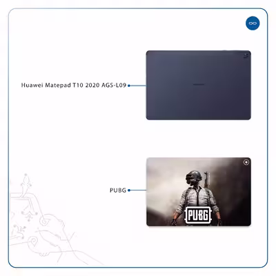 برچسب پوششی ماهوت مدل Pubg-Game مناسب برای تبلت هوآوی Matepad T10 2020 AGS-L09