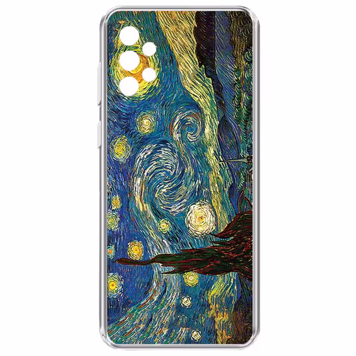 کاور طرح شب پرستاره مناسب برای گوشی موبایل سامسونگ Galaxy A33 