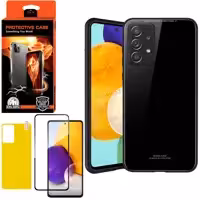 کاور کینگ کونگ مدل CVRGLS-II مناسب برای گوشی موبایل سامسونگ Galaxy A72 به همراه محافظ صفحه نمایش و محافظ پشت گوشی