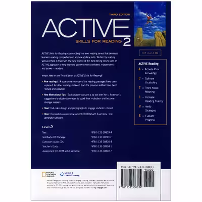 کتاب ACTIVE Skills for Reading 2 3rd Edition اثر Neil J. Anderson انتشارات اف تي پرس