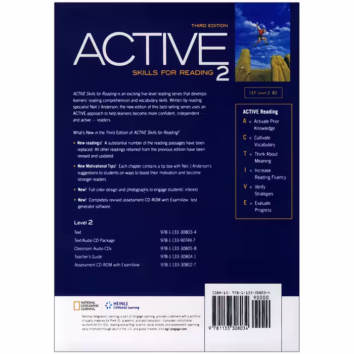 کتاب ACTIVE Skills for Reading 2 3rd Edition اثر Neil J. Anderson انتشارات اف تي پرس