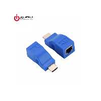 مبدل تقویت کننده طول HDMI تا 30 متر از طریق شبکه LAN برند دی نت