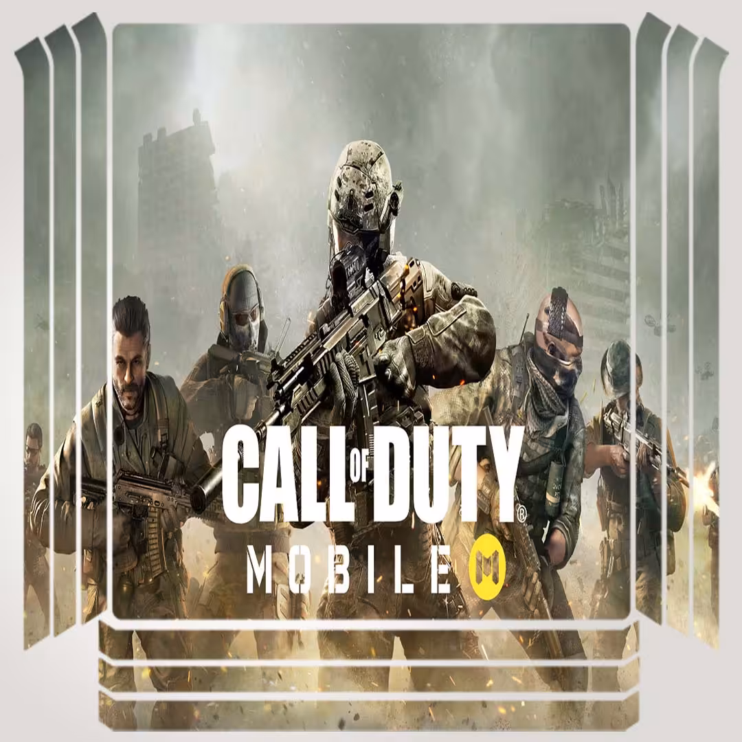 برچسب پلی استیشن ۴ مدل call of duty کد PSP-307 
