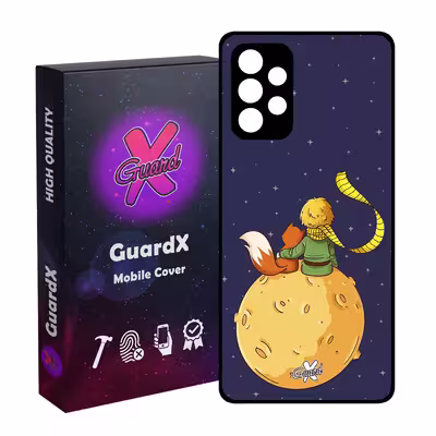 کاور گارد ایکس طرح Little Prince مدل Glass10003 مناسب برای گوشی موبایل سامسونگ Galaxy A32 4G