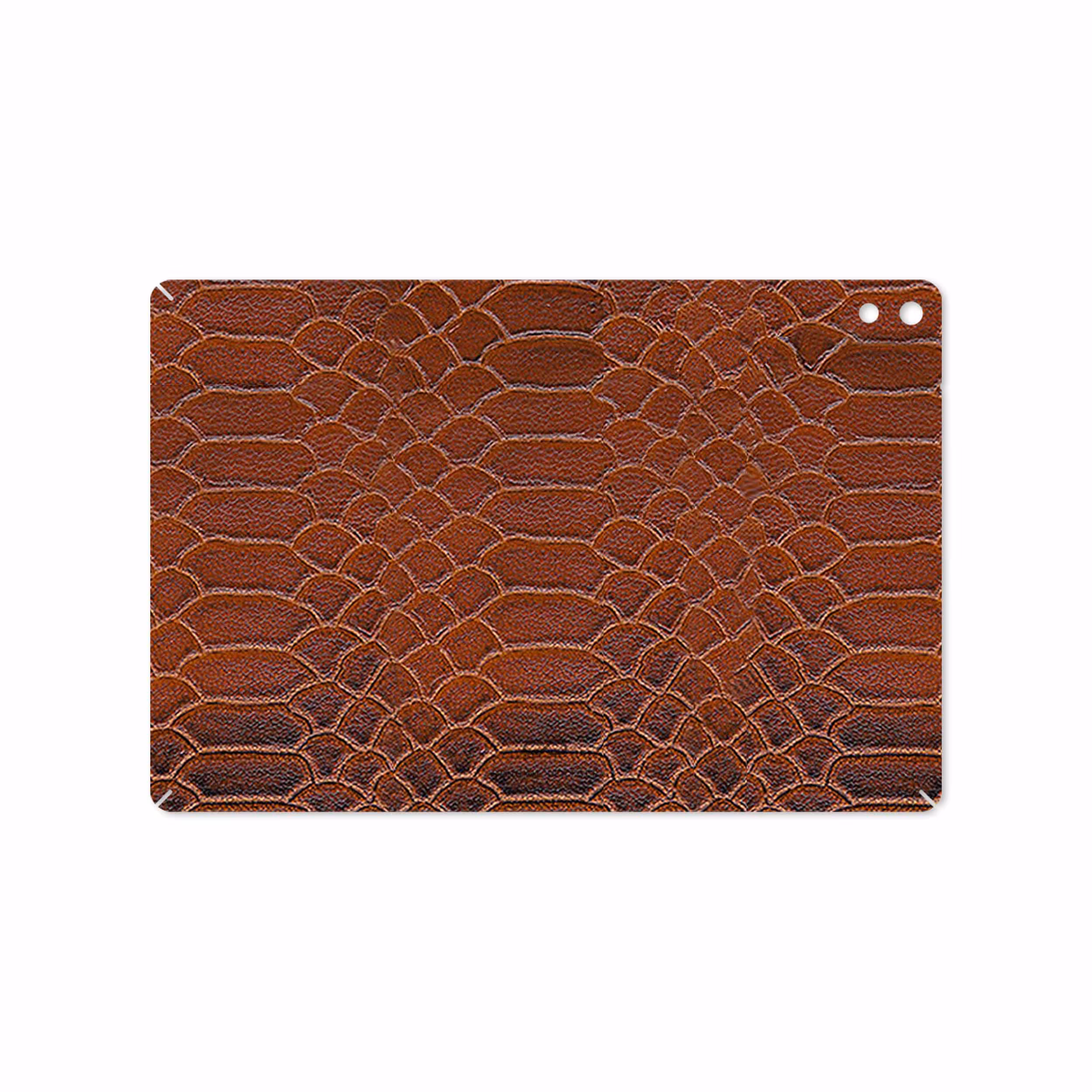 برچسب پوششی ماهوت مدل Brown-Snake-Leather مناسب برای تبلت اچ تی سی Nexus 9 2014