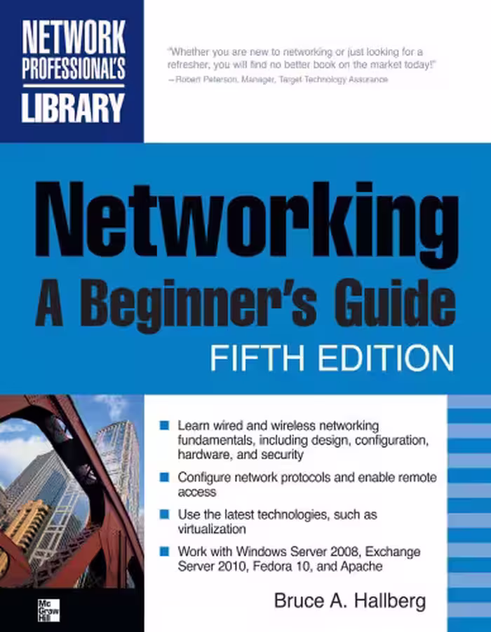 خرید و دانلود نسخه کامل کتاب Networking : a beginner's guide