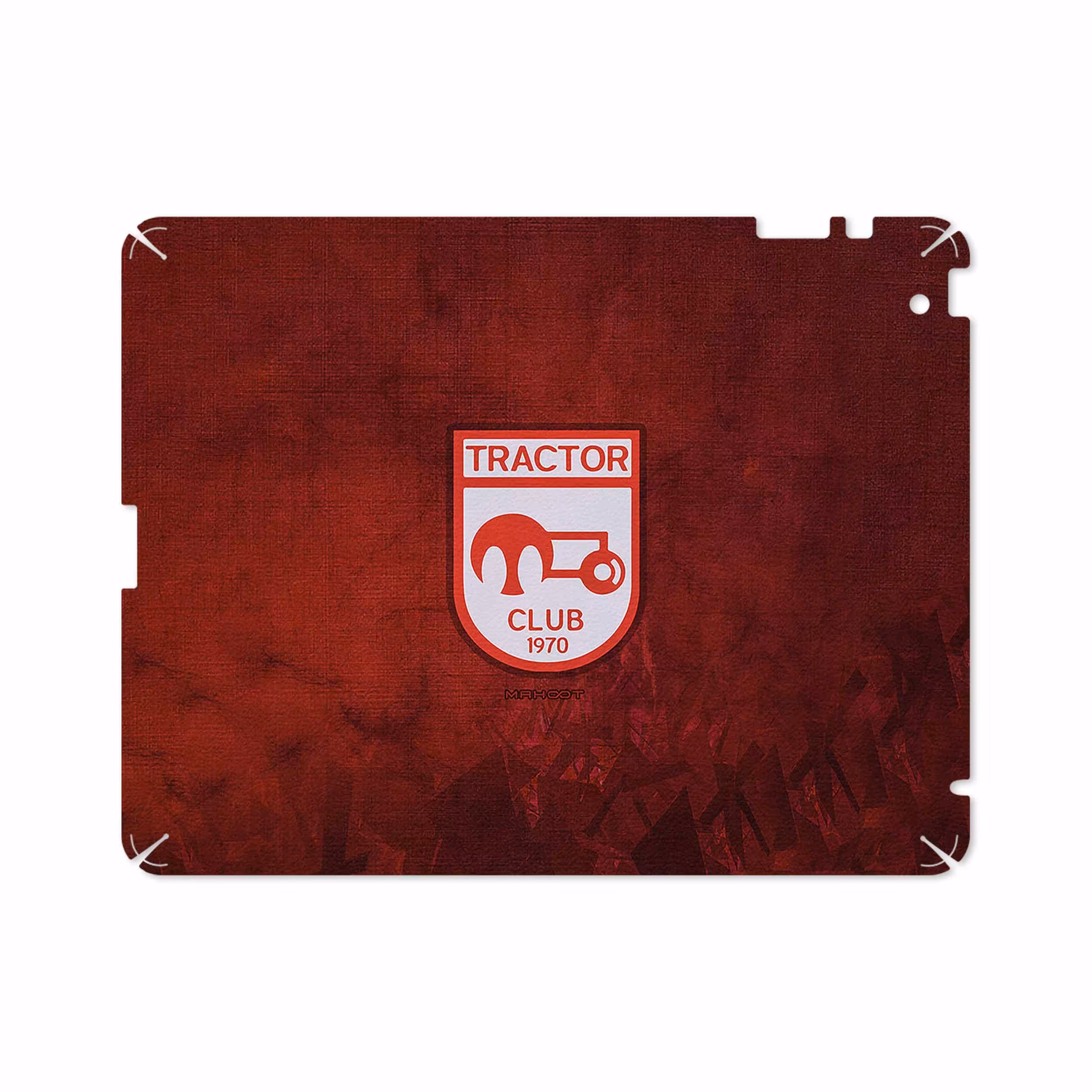 برچسب پوششی ماهوت مدل Tractor مناسب برای تبلت اپل iPad 2 2011 A1396