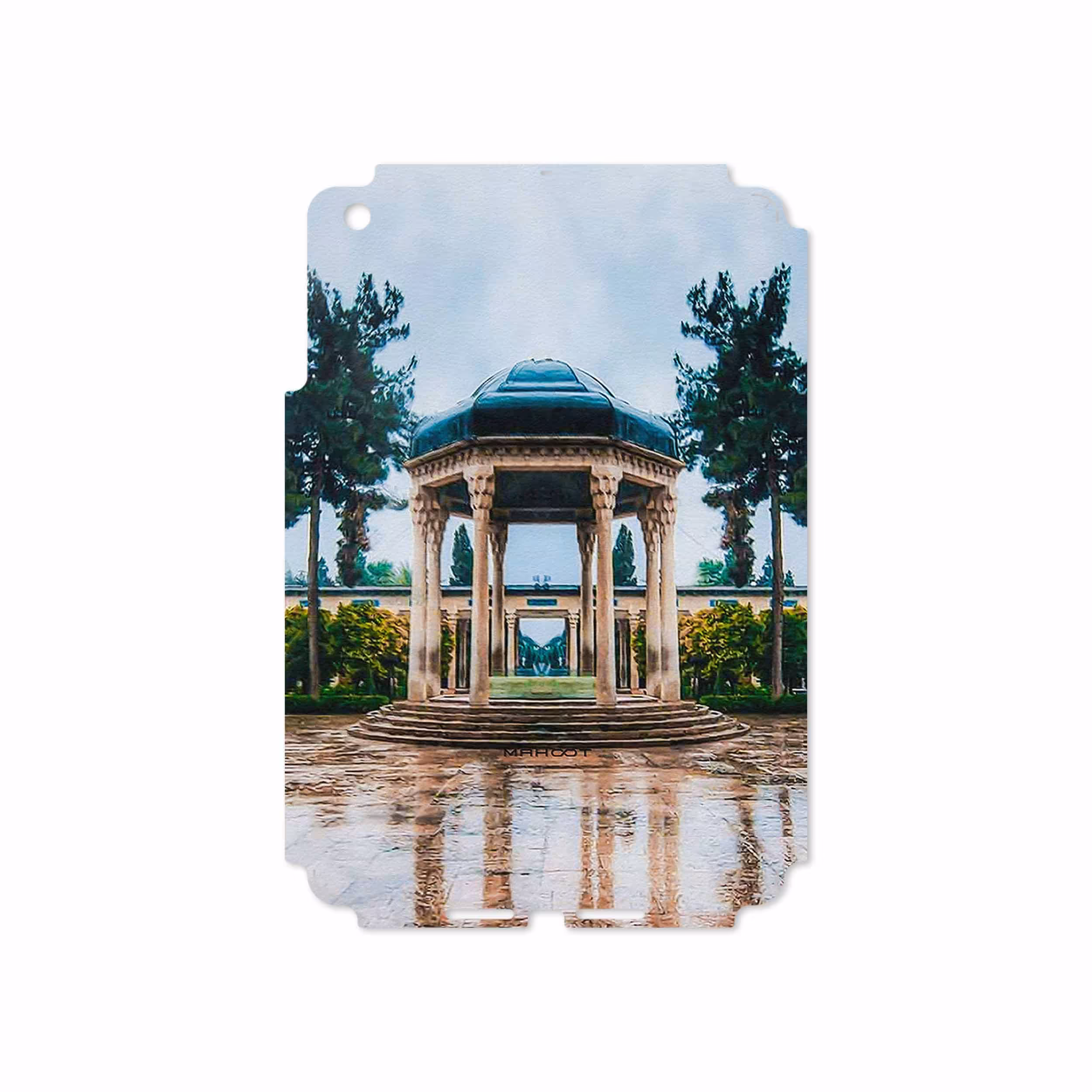 برچسب پوششی ماهوت مدل HAFEZ-Tomb مناسب برای تبلت اپل iPad mini 2012 A1432