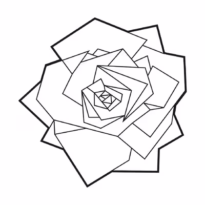 دیوارکوب مدل گل رز شکسته