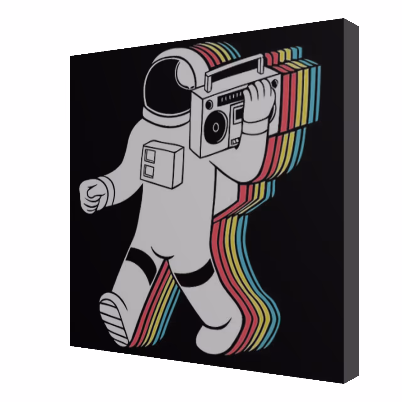 استیکر طرح آدم فضائی مدل Spaceman10