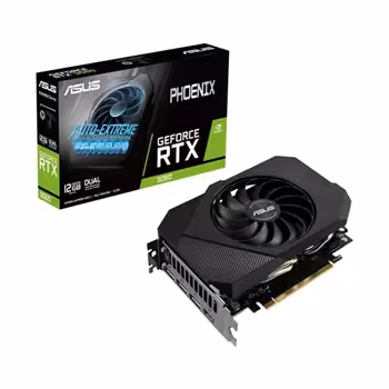 کارت گرافیک ایسوس با حافظه 12GB مدل PH-RTX3060-12G-V2