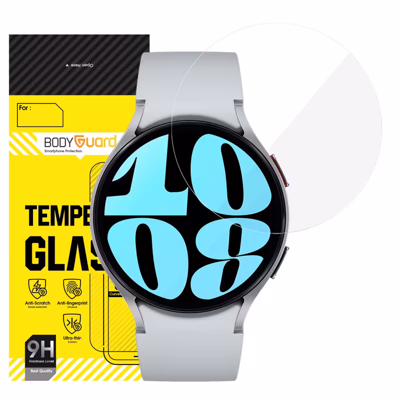 محافظ صفحه نمایش شیشه ای بادیگارد مدل GW مناسب برای ساعت هوشمند سامسونگ Galaxy Watch 6 40mm | کالا برتری