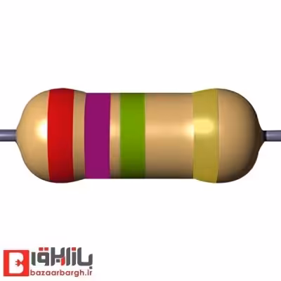 مقاومت 2.7 مگا اهم 1/4 وات 5 درصد