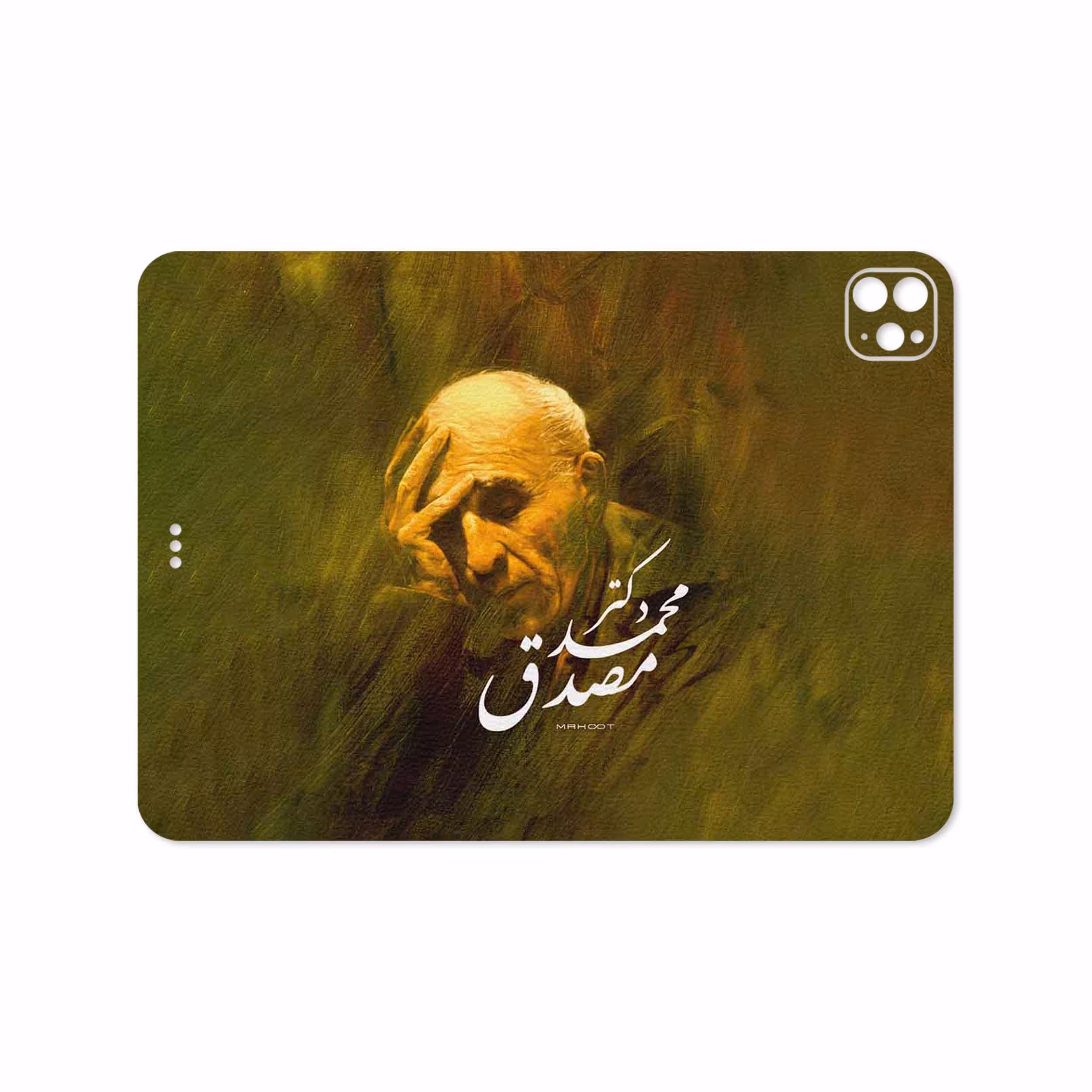 برچسب پوششی ماهوت مدل Dr-Mosadeq مناسب برای تبلت اپل iPad Pro 11 (GEN 2) 2020 A2068