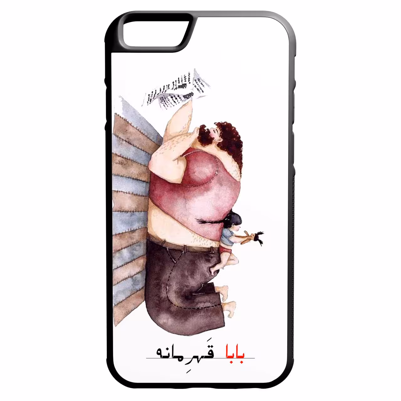 کاور بابا قهرمانه مدل 081 مناسب برای گوشی موبایل اپل iphone 6/6s