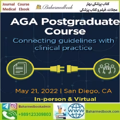 AGA PG Course OnDemand 2022 video course price 50€ - کتاب پزشکی بهار