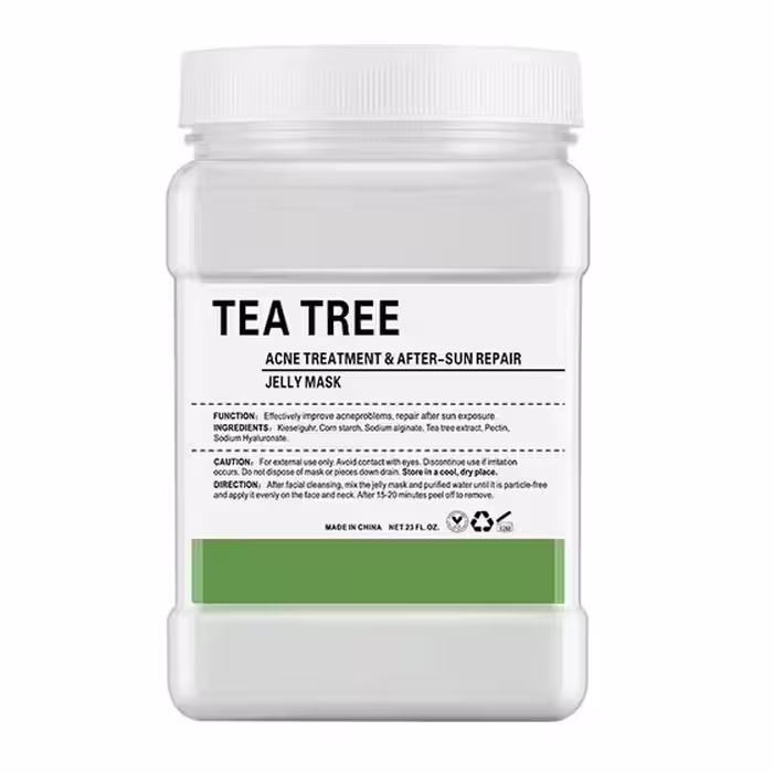 ماسک هیدروژلی صورت چای سبز ( Tea tree )
