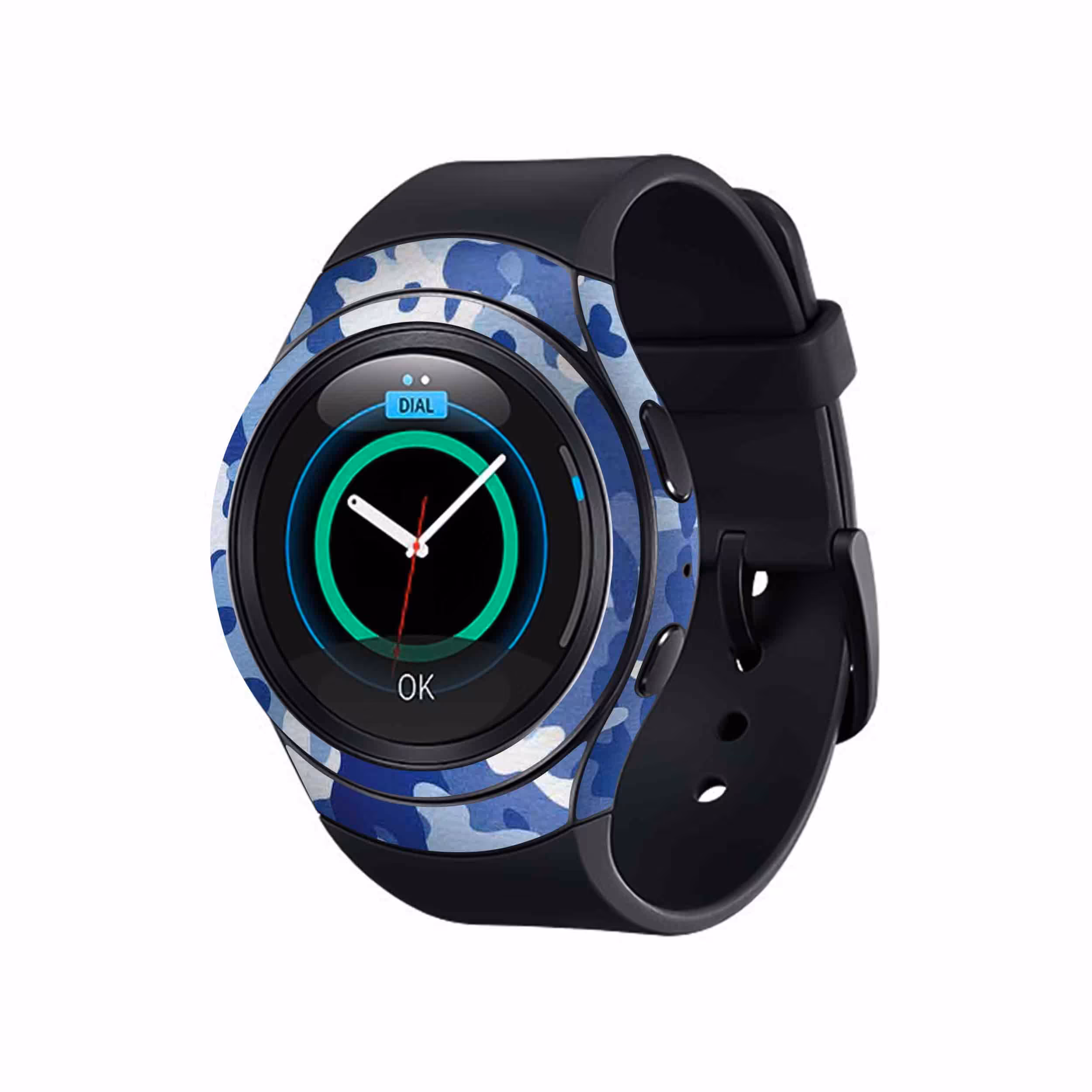 برچسب ماهوت طرح Army_Winter مناسب برای ساعت هوشمند سامسونگ Galaxy Gear S2