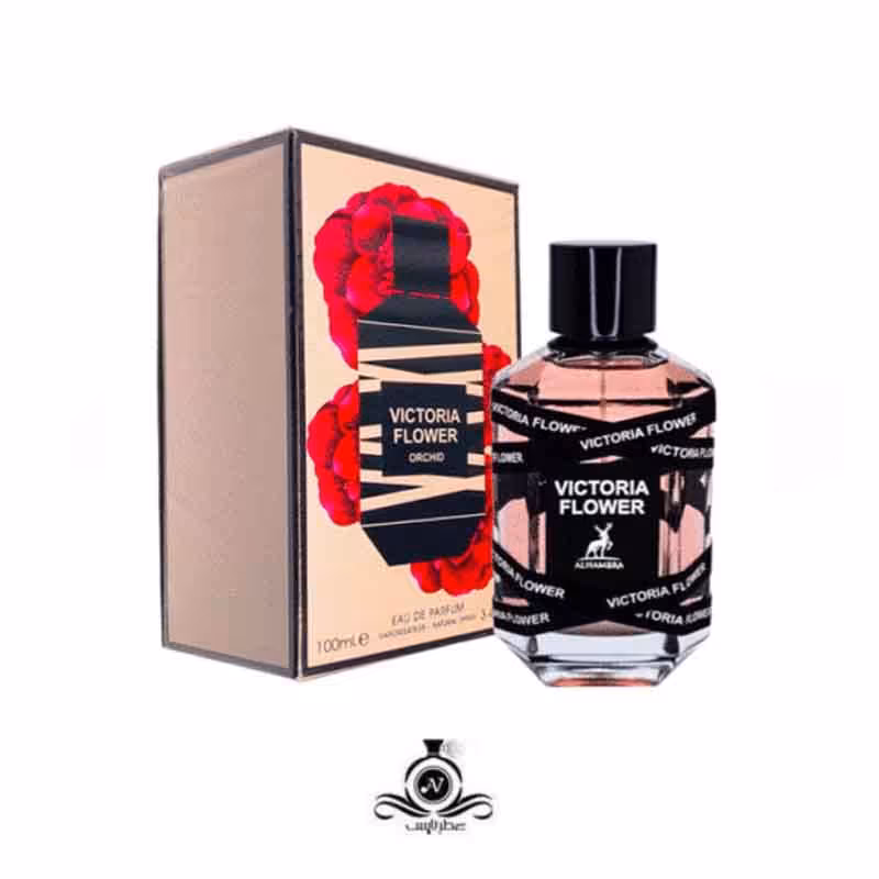 ادکلن و عطر زنانه ویکتوریا فلاور ارکید الحمبرا Victoria Flower Orchid Alhambra