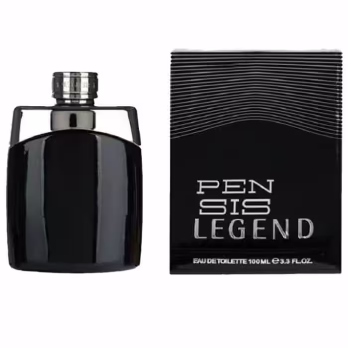 پنسیس ادکلن مردانه 100 میل رایحه LEGEND لجند مشکی Pensis