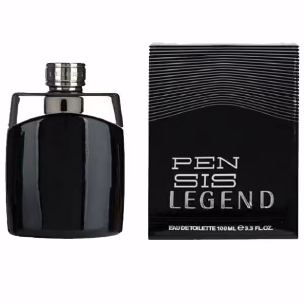 پنسیس ادکلن مردانه 100 میل رایحه LEGEND لجند مشکی Pensis