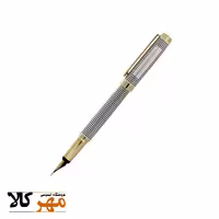 قلم خودنویس تک شطرنجی گیره زرد IPLOMAT مدل LORD