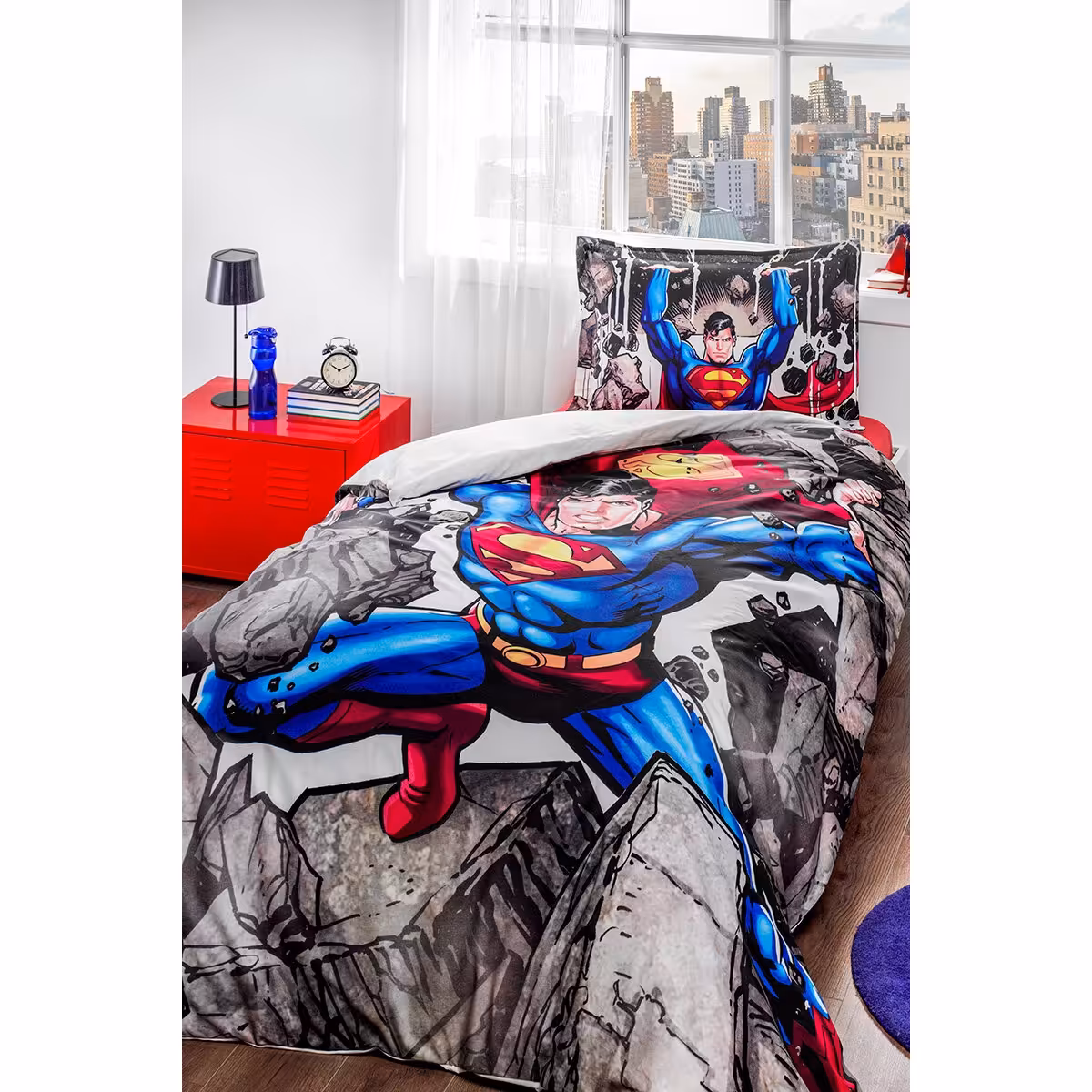 سرویس روتختی ازدیلک مدل Superman تک نفره 3 تکه