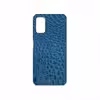 برچسب پوششی ماهوت مدل Blue-Crocodile-Leather مناسب برای گوشی موبایل شیائومی Poco M3 Pro 5G