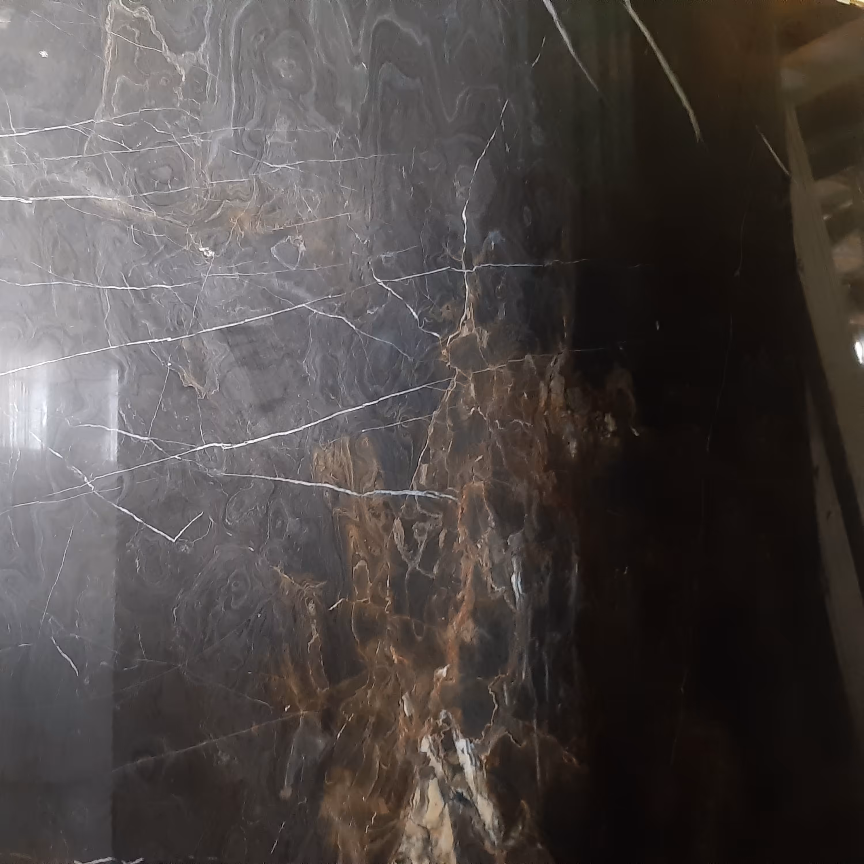 سنگ ساختمانی اسلب مشکی آبی-بوک مچ