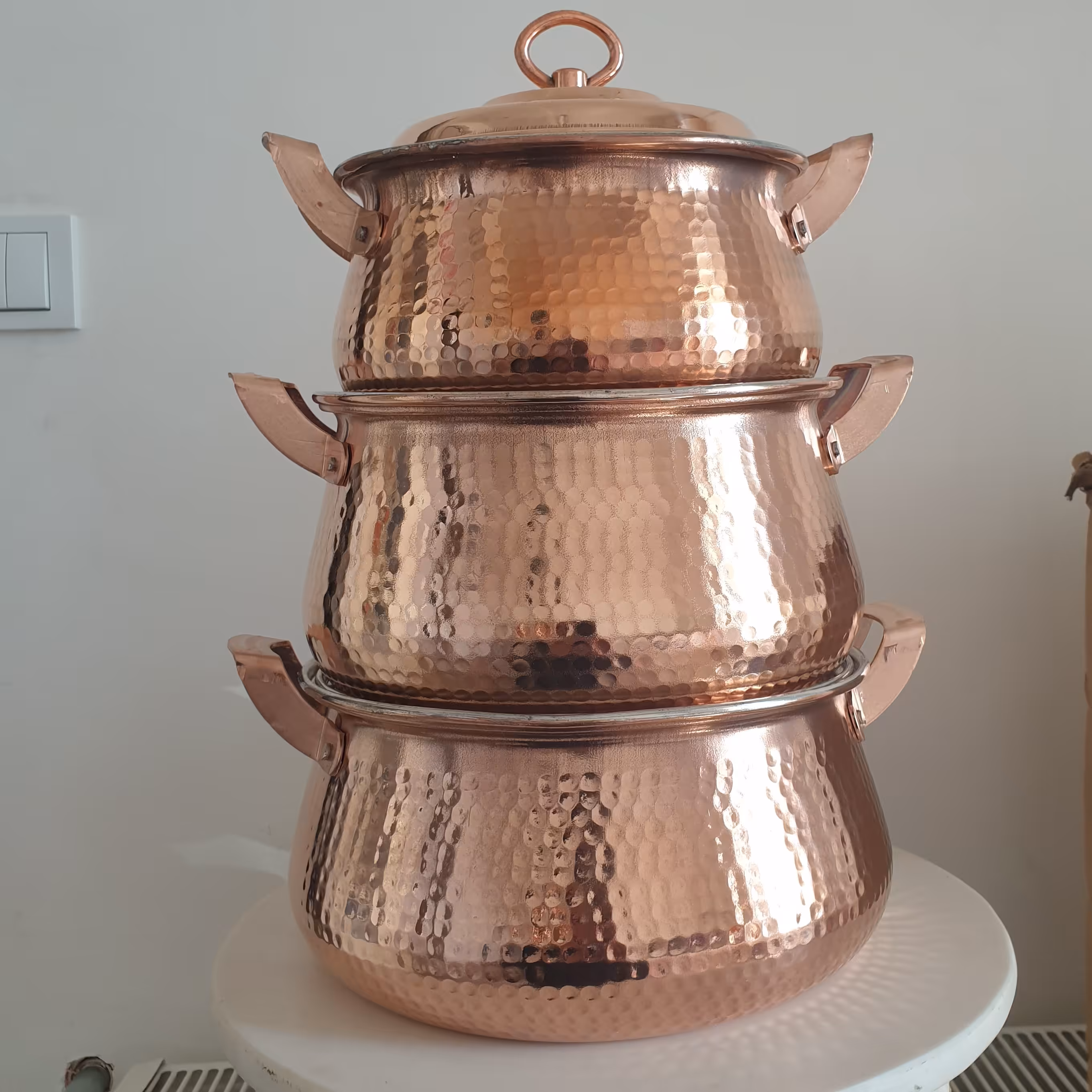 قابلمه مسی تیانچه ساخت زنجان (سایز کوچک)