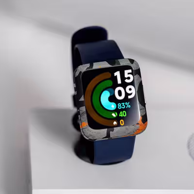 برچسب ماهوت طرح Army_Autumn مناسب برای ساعت هوشمند شیائومی Redmi Watch 2 Lite