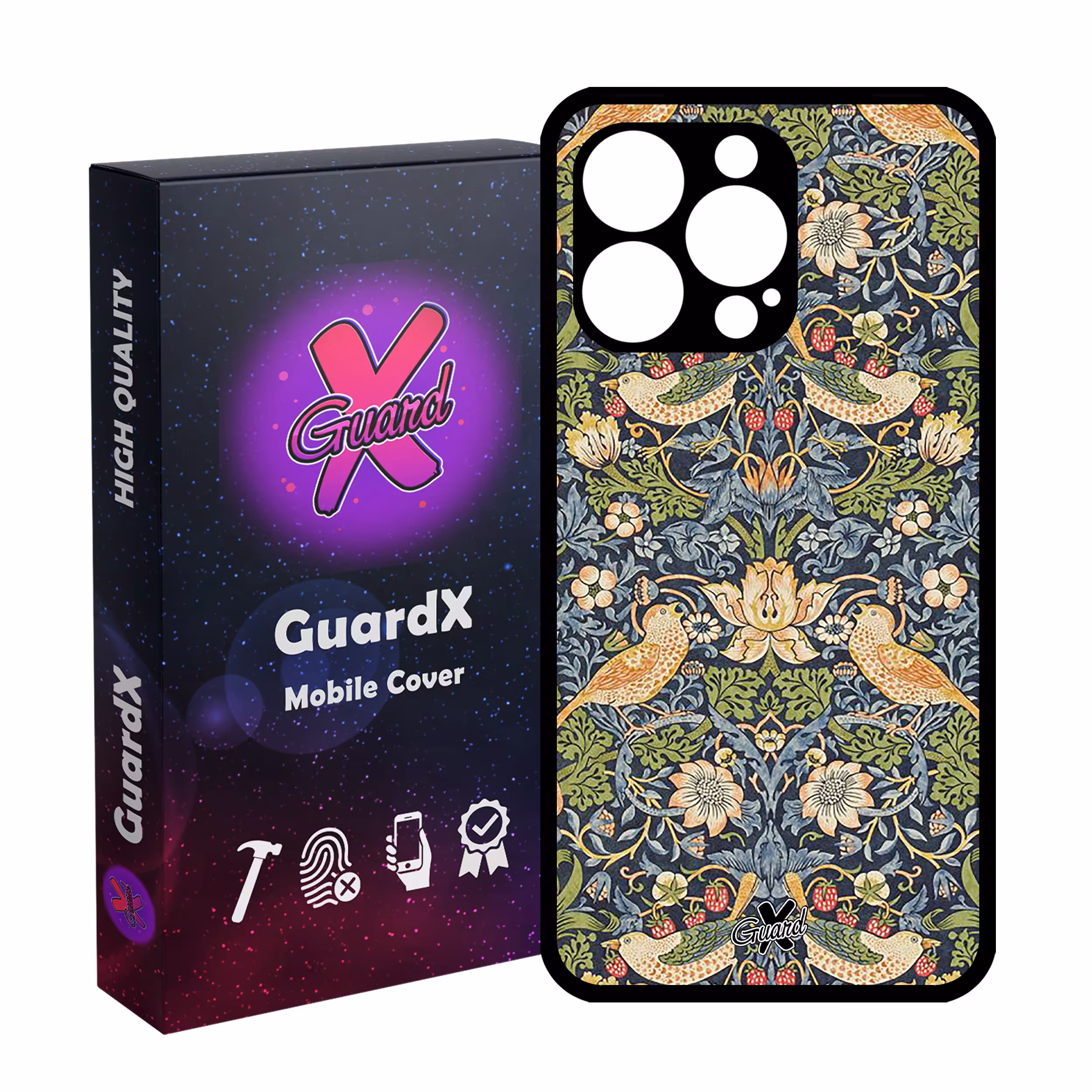کاور گارد ایکس طرح سنتی مدل Glass10258 مناسب برای گوشی موبایل اپل iPhone 13 Pro