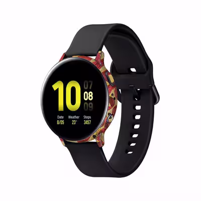 برچسب ماهوت طرح Nastaliq-6 مناسب برای ساعت هوشمند سامسونگ Galaxy Watch Active 2 44mm