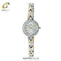 ساعت مچی اورجینال کیو اند کیو زنانه نقره ای | نقره ای-طلایی | نقره ای | کد رفرنس F08A002PY