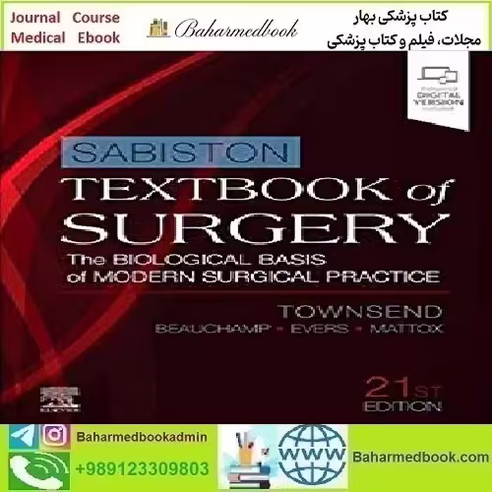 Sabiston Textbook of Surgery The Biological Basis of Modern