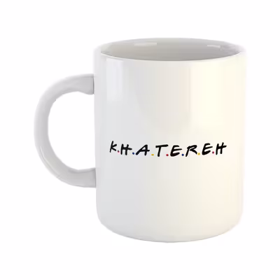 ماگ طرح friends مدل خاطره