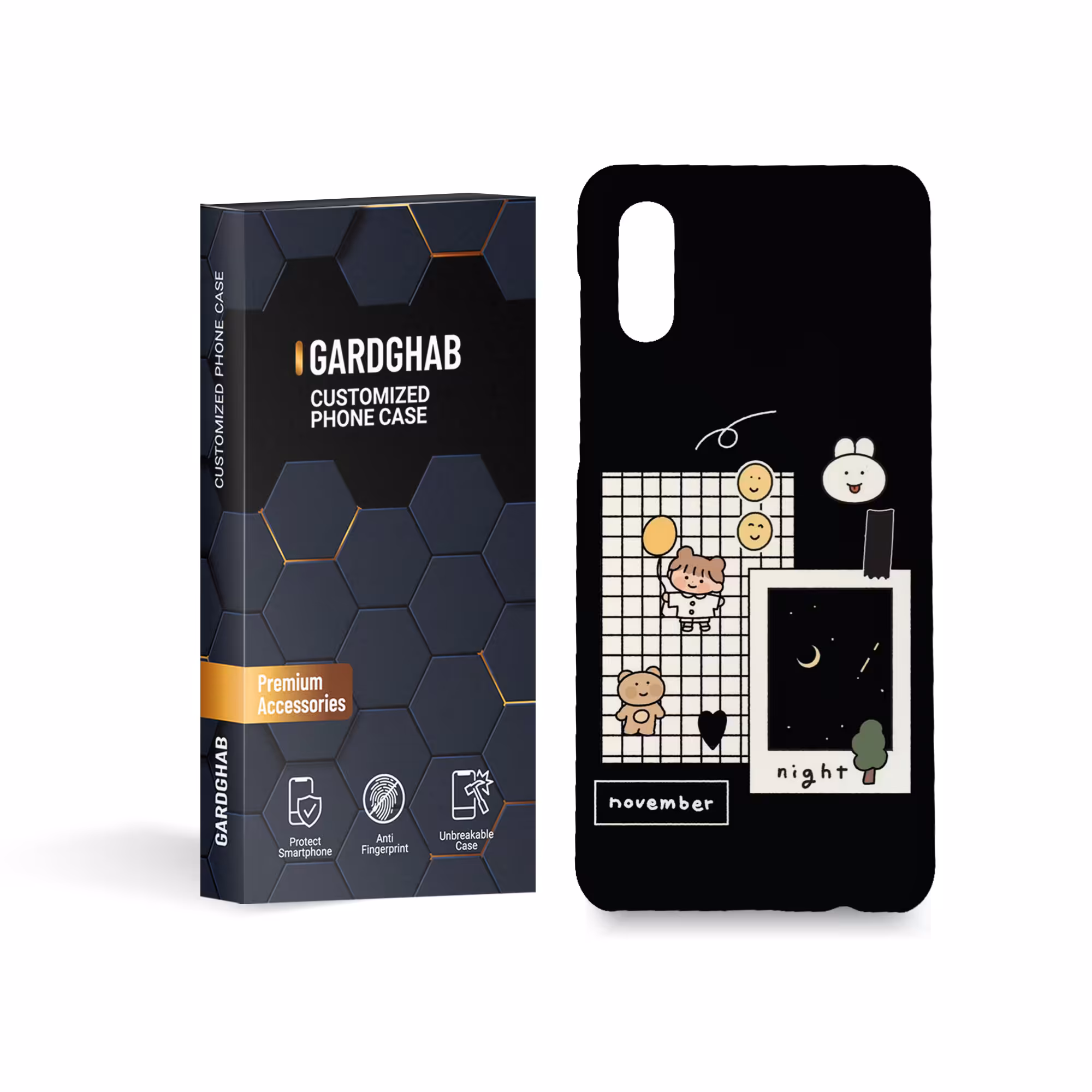کاور گارد قاب مدل فانتزی مناسب برای گوشی موبایل سامسونگ Galaxy A02