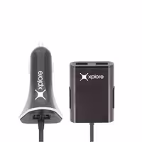 شارژر فندکی و هاب 4 پورت اکسپلور مدل XPCC-4u