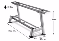 رک دمبل 230 سانتیمتری BH DUMBELL RACK