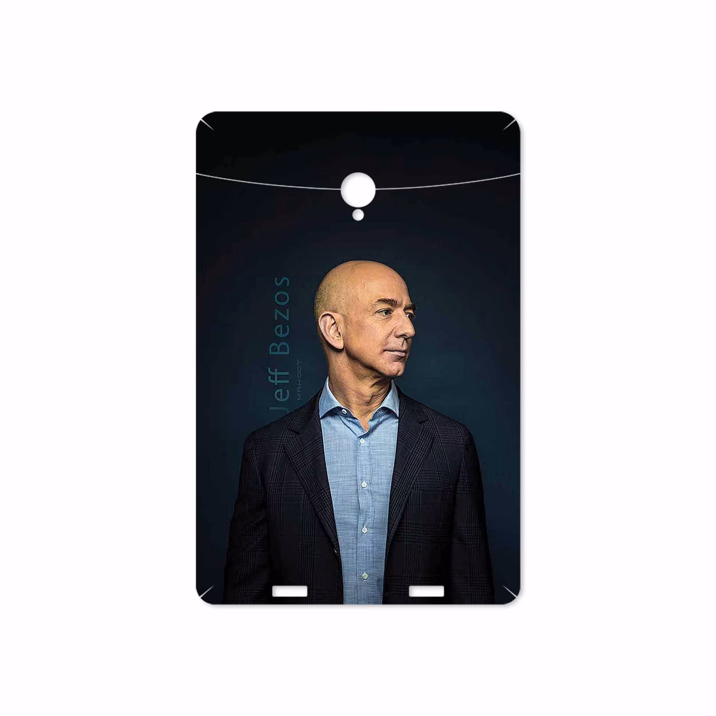 برچسب پوششی ماهوت مدل Jeff Bezos مناسب برای تبلت وریکو Unipad