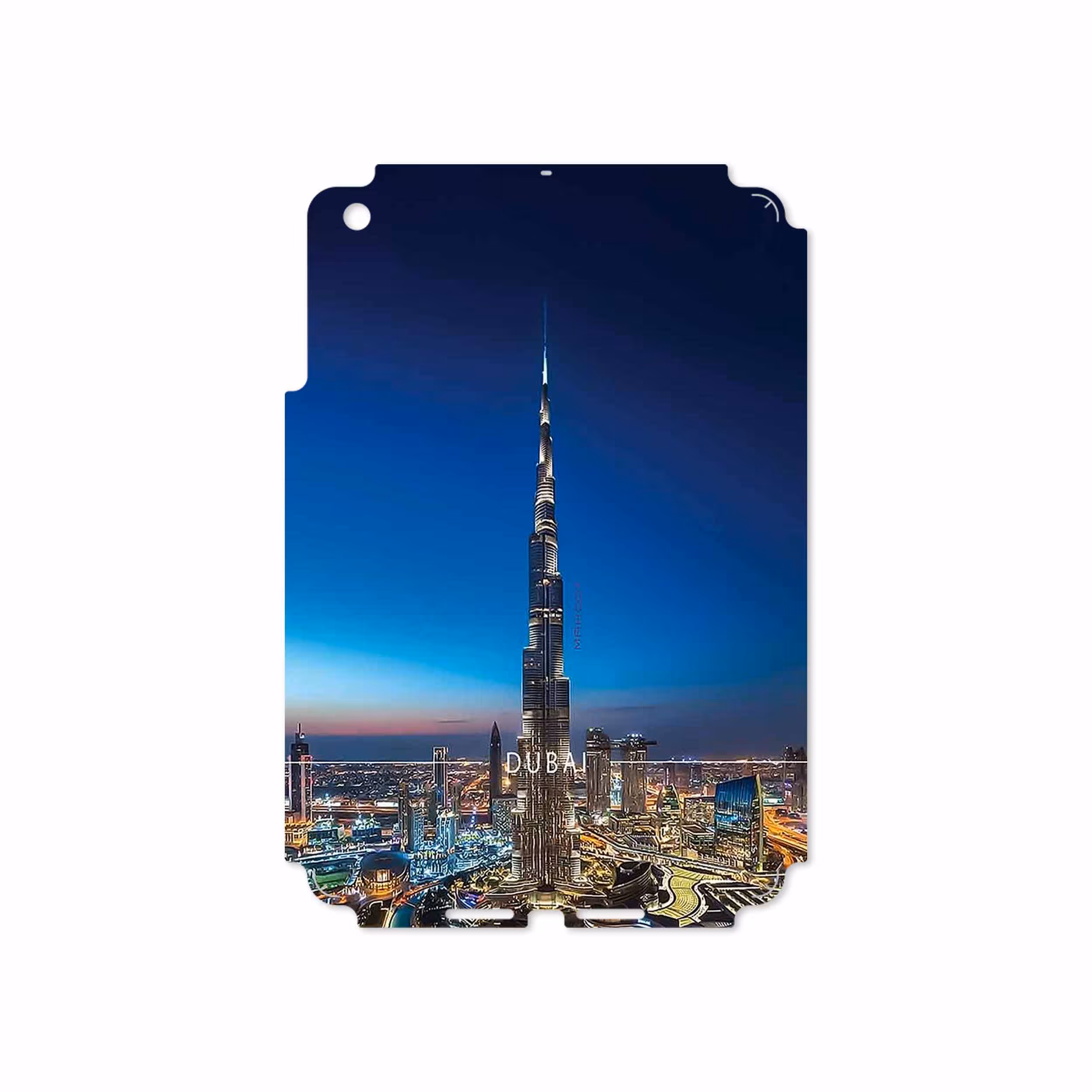 برچسب پوششی ماهوت مدل Dubai City مناسب برای تبلت اپل iPad mini 2012 A1455