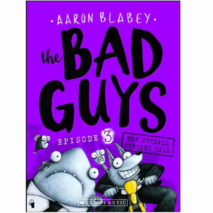 کتاب bad guys 3 اثر Aaron Blabey انتشارات معیار علم