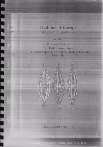 خرید و دانلود نسخه کامل کتاب Diatoms of Europe: Diatoms of the European vol 2 Inland Waters and Comparable Habitats. Edited by Horst Lange-Bertalot. English translation (for the most parts) by Dr. Andrew Podzorski