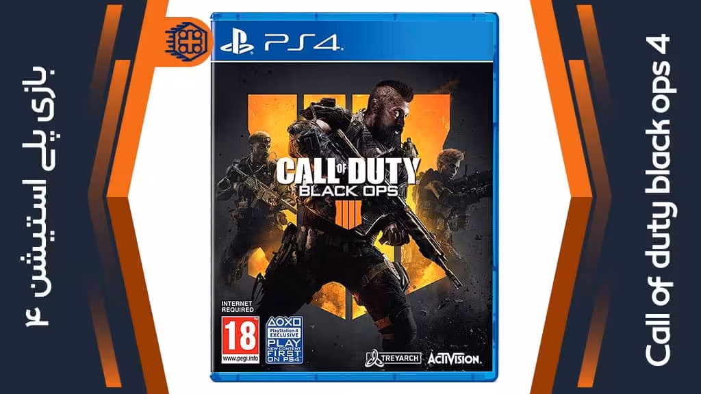دیسک بازی Call of Duty: Black Ops 4 – مخصوص PS4