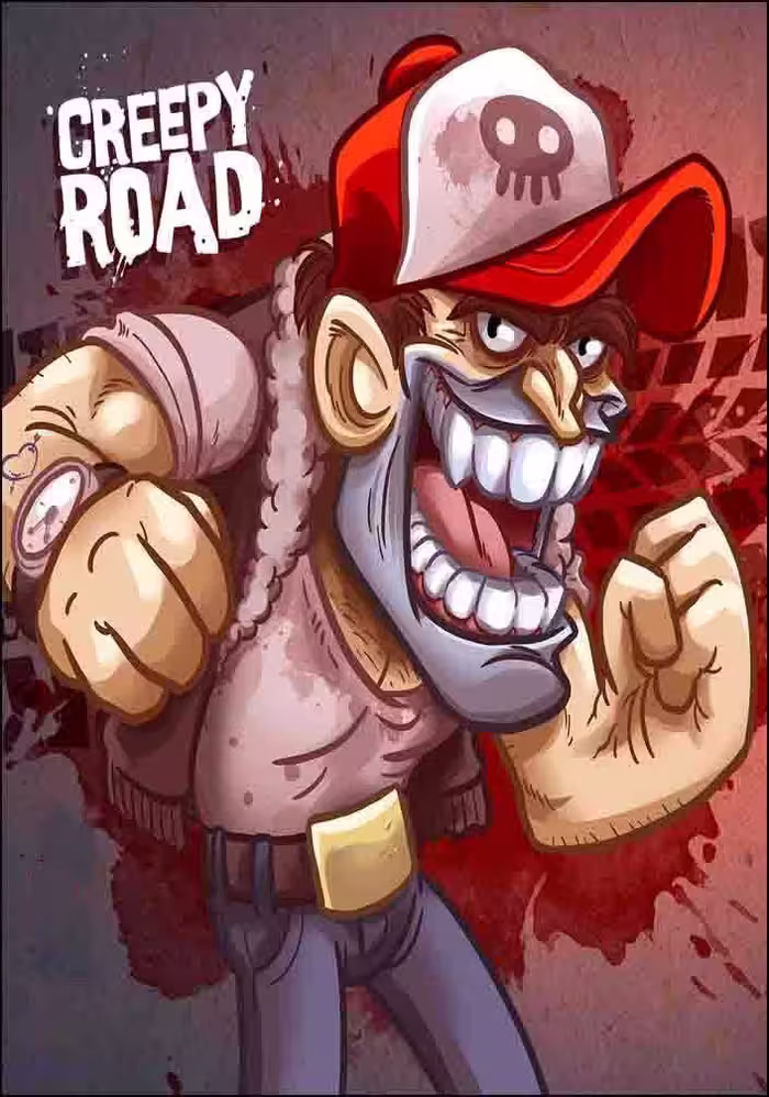 بازی کامپیوتر Creepy Road