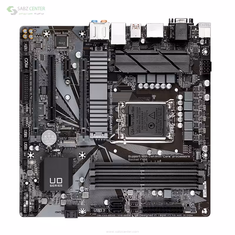 مادر بورد گیگابایت gigabyte Motherboard B660M D3H DDR4 (rev. 1.0)